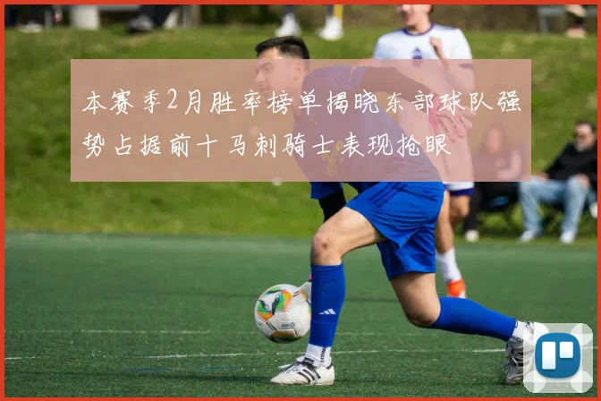 本赛季2月胜率榜单揭晓东部球队强势占据前十马刺骑士表现抢眼